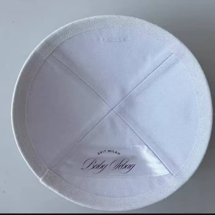 Customized denim blue Kippah, YARMULKE YAMAKA Kippah, Factory Custom Made Kippah 150pcs