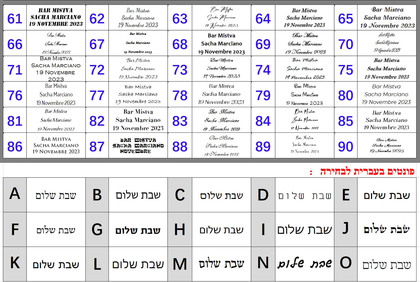 SHABBAT Cover -Navy cotton twill Garments,custom logo Embroidery 20pcs/lot