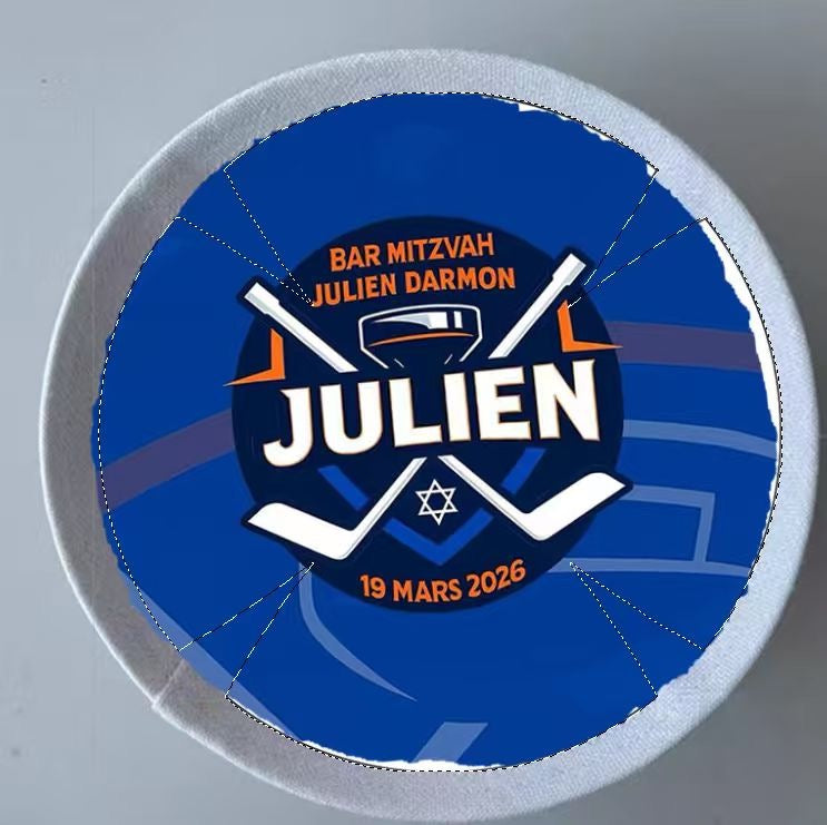 Custom Navy linen kippah ,pattern print kippot ,250pcs