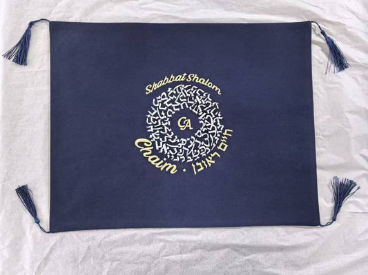 SHABBAT Cover -Navy cotton twill Garments,custom logo Embroidery 20pcs/lot