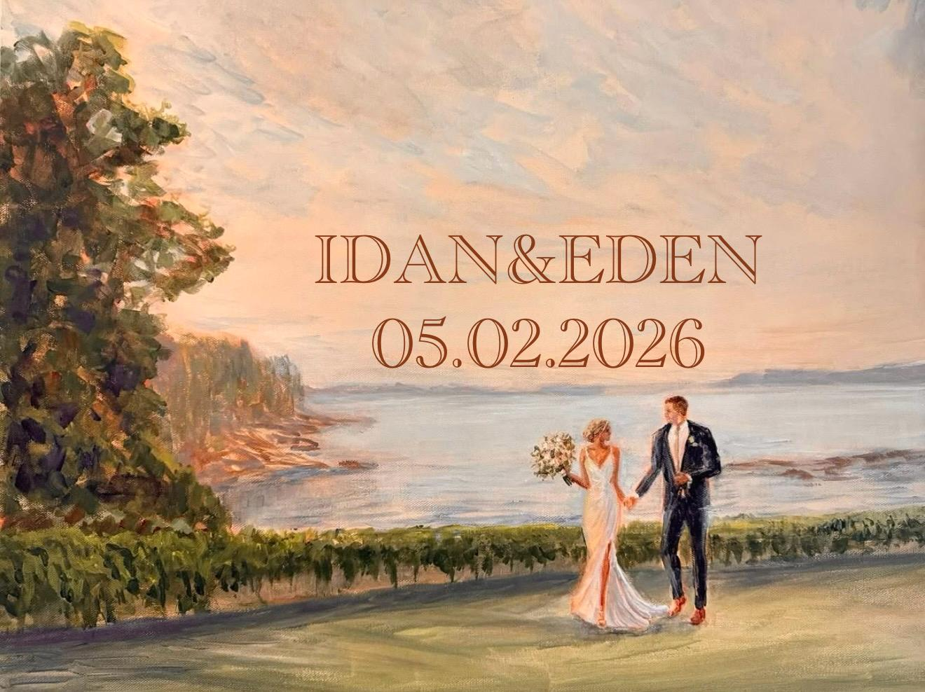 Custom suede orange brown kippah ,21cm ,120pcs for jewish wedding ,