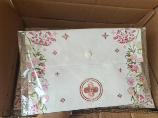 Petits sacs personnalisés avec motif imprimé et broderie — 60 pièces