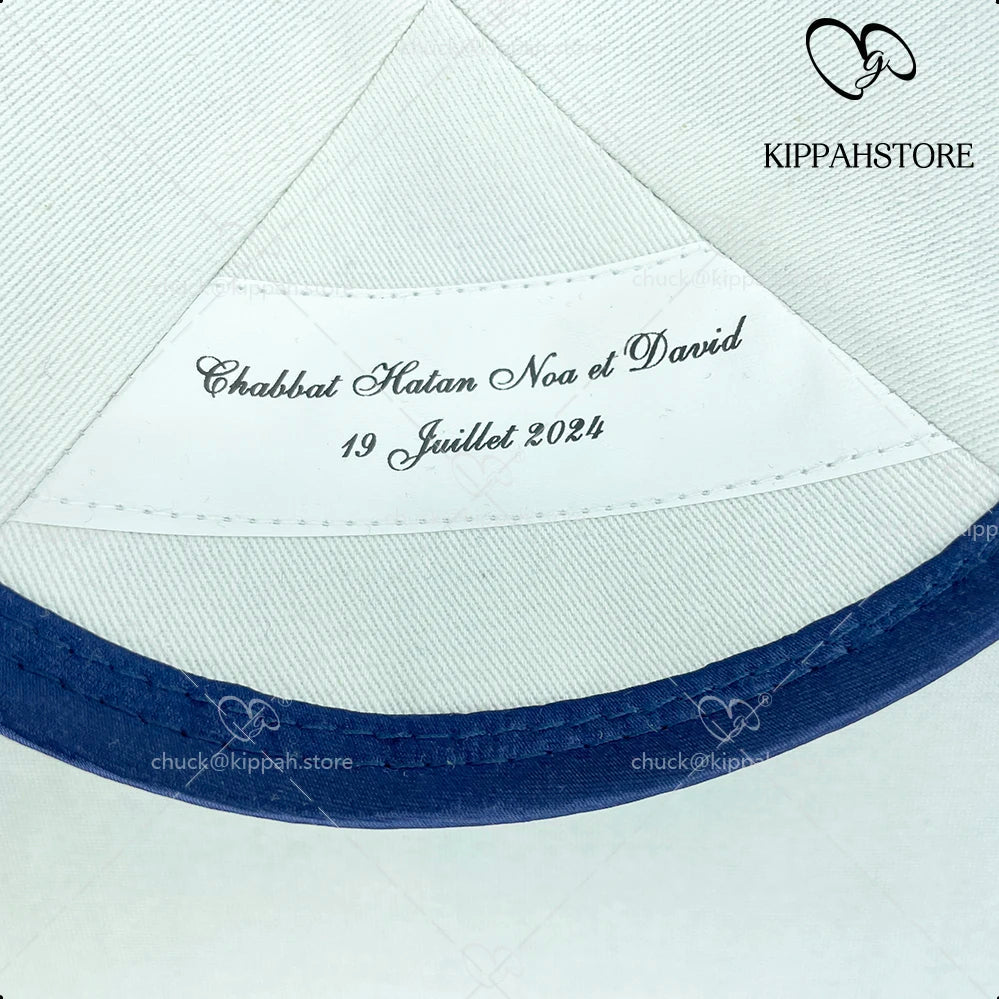 Custom Velvet kippah Hat for adult & kids, breathable, comfy, coft, yamaka kippa for celebrating