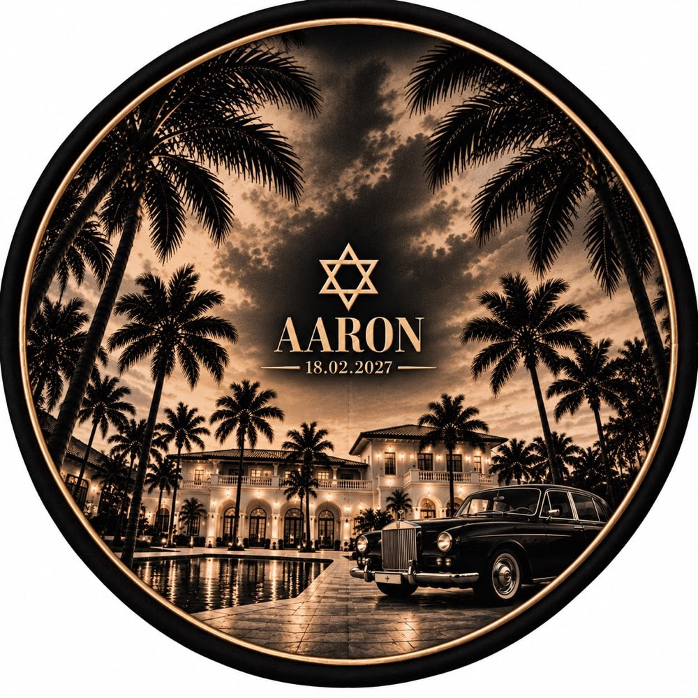 Custom Black linen kippah ,80pcs
