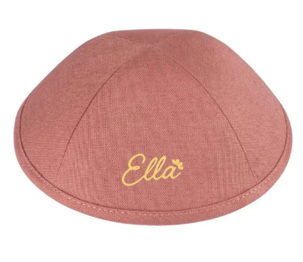 Kippas personnalisées de mariage avec broderie — 120 pièces